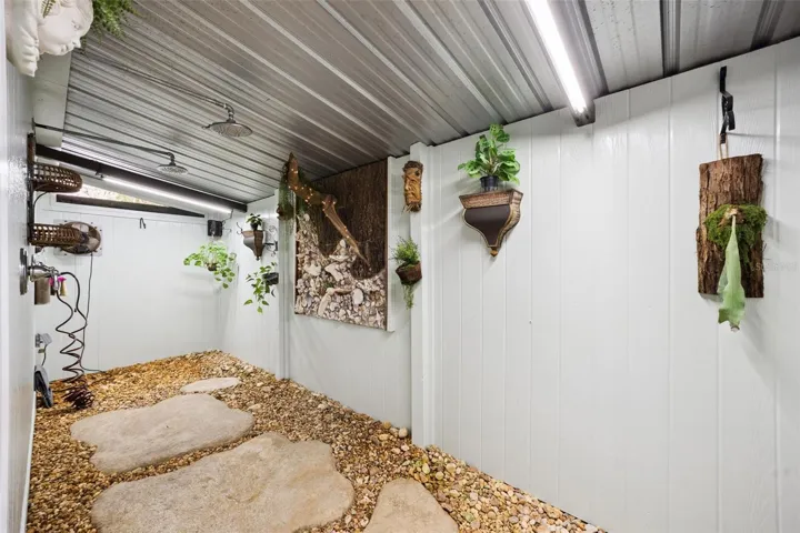 Covered Backyard Shower/Dog Wash