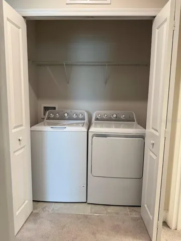 Second Story Laundry Area