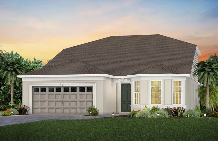 Exterior Design. Artistic rendering for this new construction home. Pictures are for illustrative purposes only. Elevations, colors and options may vary.