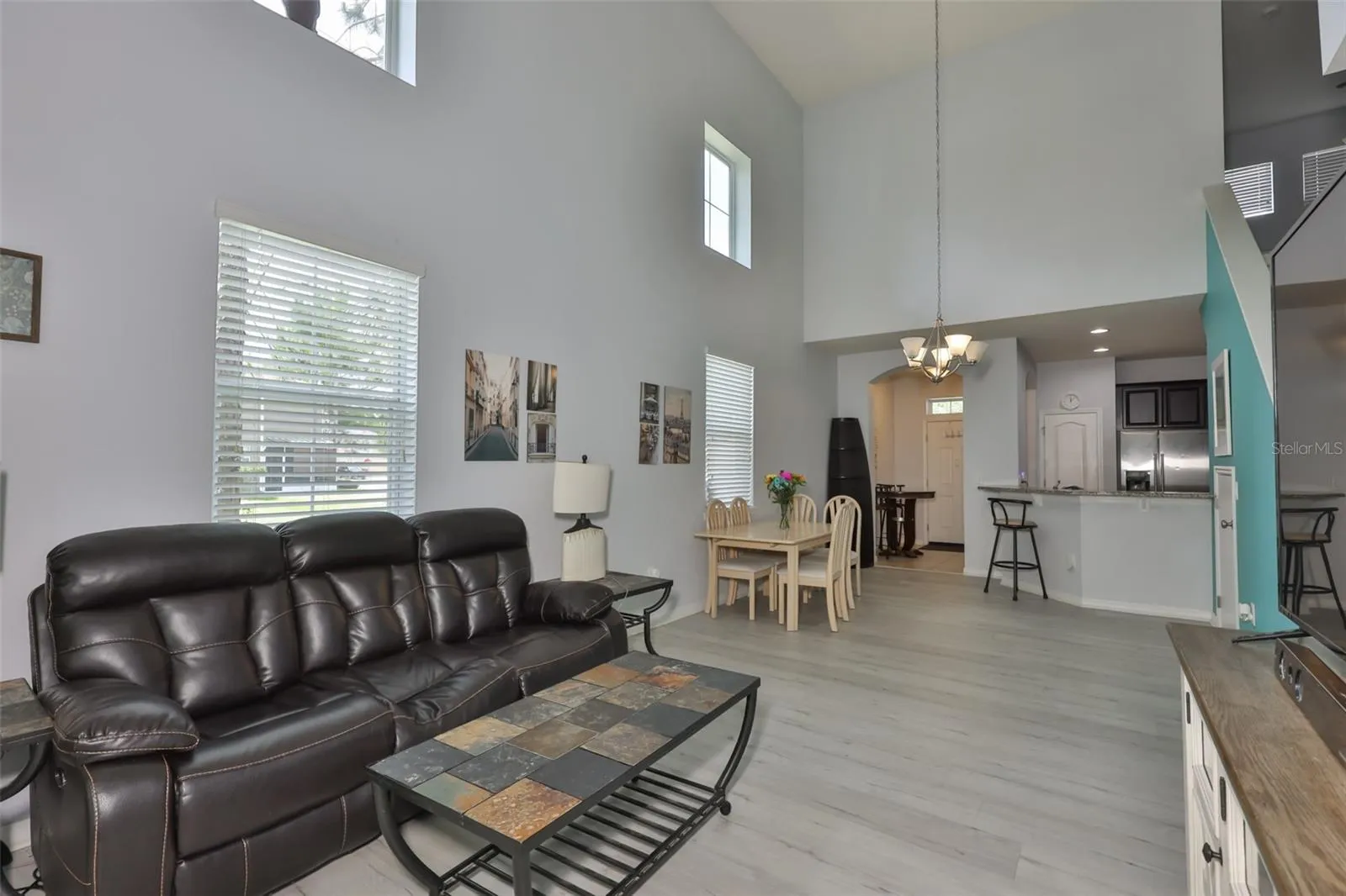 Living room, dining room combo