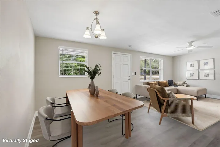 Dining Room View 1 Staged