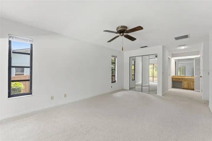 Master Bedroom with Ceiling Fan