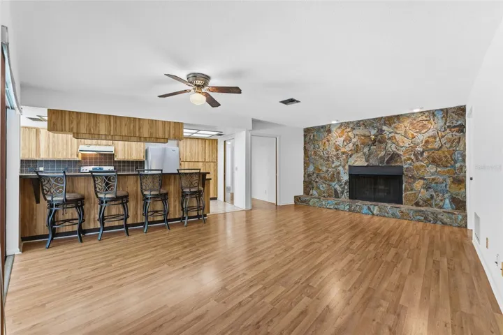 Family Room with Fireplace