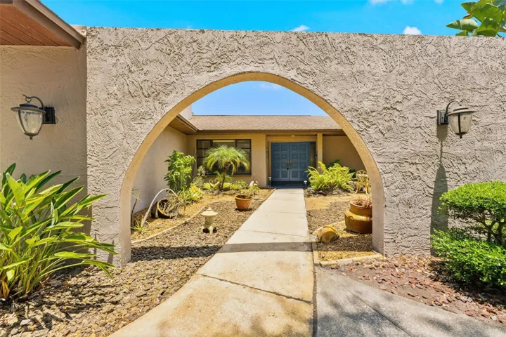Charming Covered Entry Way