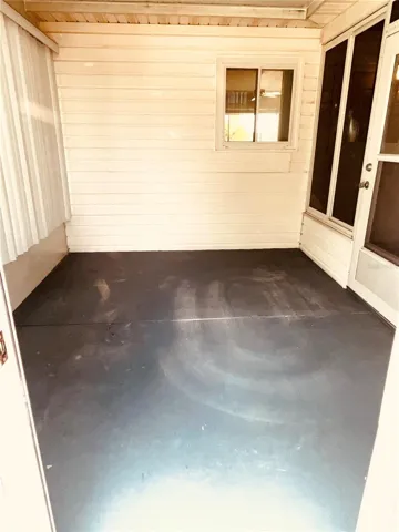 Enclosed Area-Keep your grill  here!