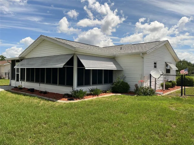 Bonus Room with awnings