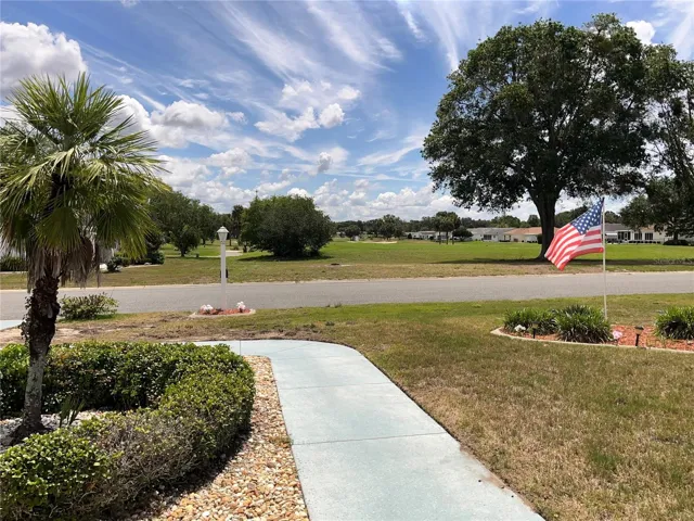 Golf Course View from Front Porch