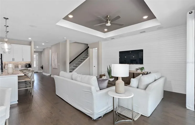 Model Home Design Only. Pictures and furnishings are for illustrative purposes only. Elevations, colors and options may vary. Furniture is for model home staging only.