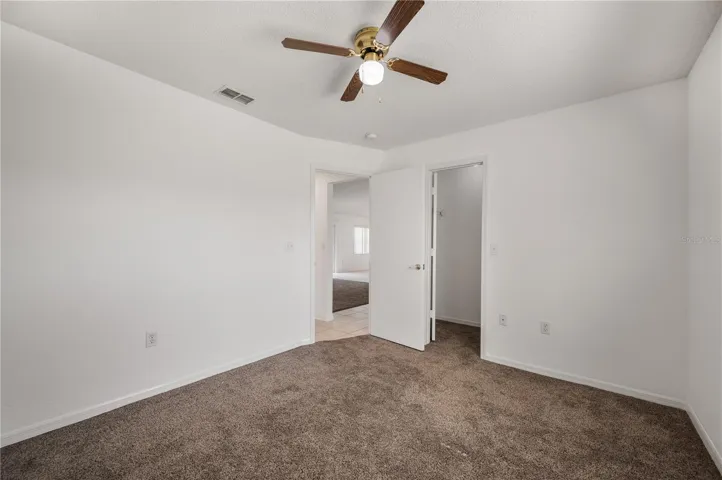 Bedroom 2 with walk-in closet