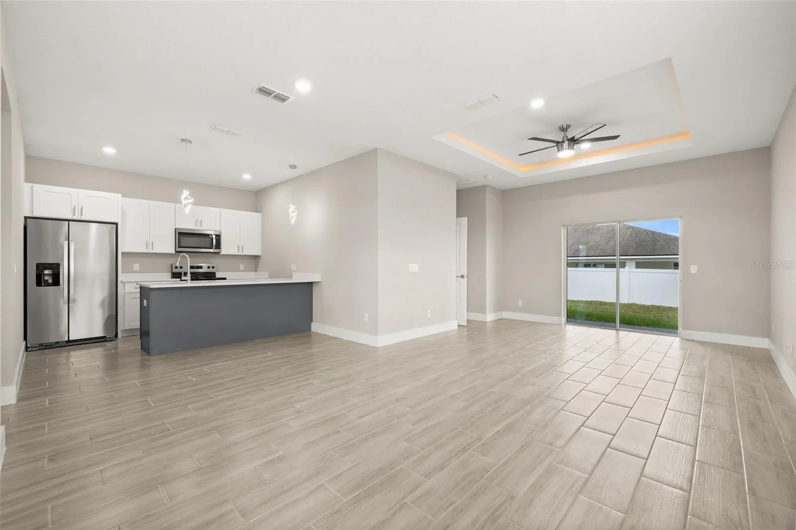 Living Room/Dining Room Kitchen