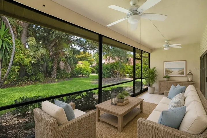 Virtual Staging Screened patio