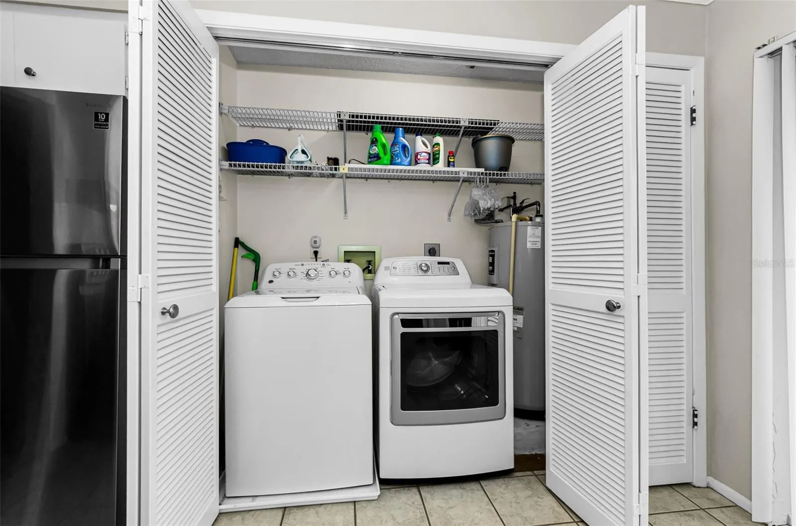 Washer and Dryer Closet