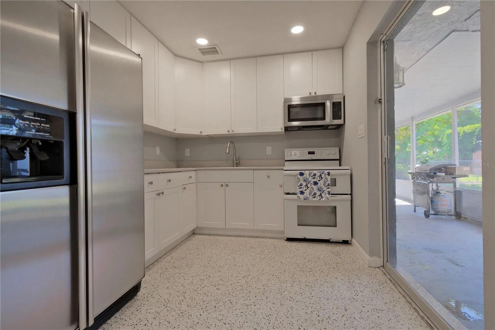 Unit A Kitchen Lanai Slider