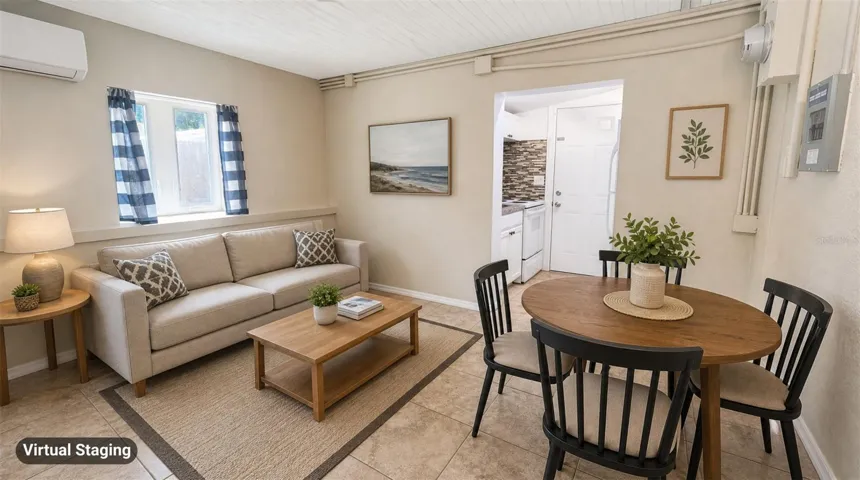 Virtual Staged In Law Living Space