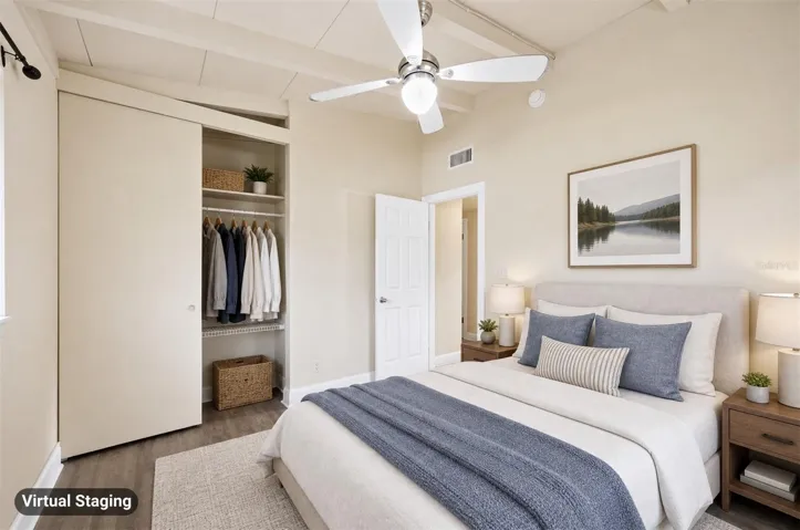 Virtual Staged Bedroom 2