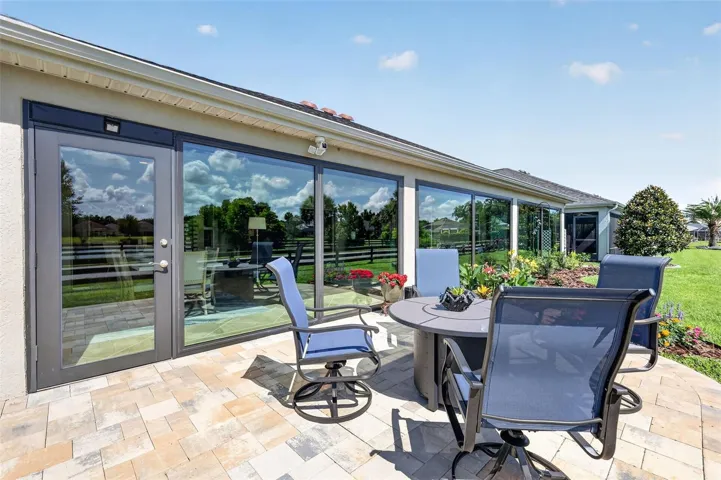 Rear Paver Patio with Water Views