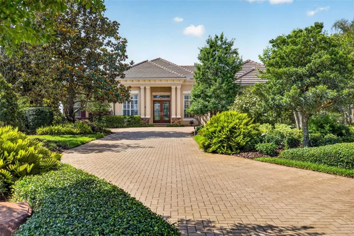 Long Paver Driveway