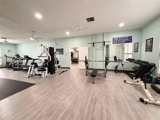 Community Features (Fitness Center)