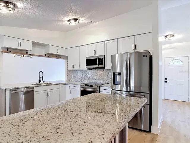 Peninsula in the Kitchen.