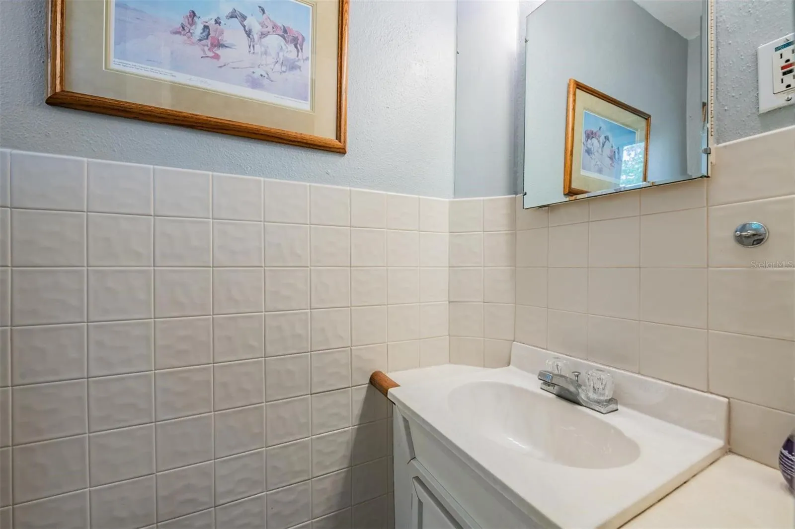 Half bath in office