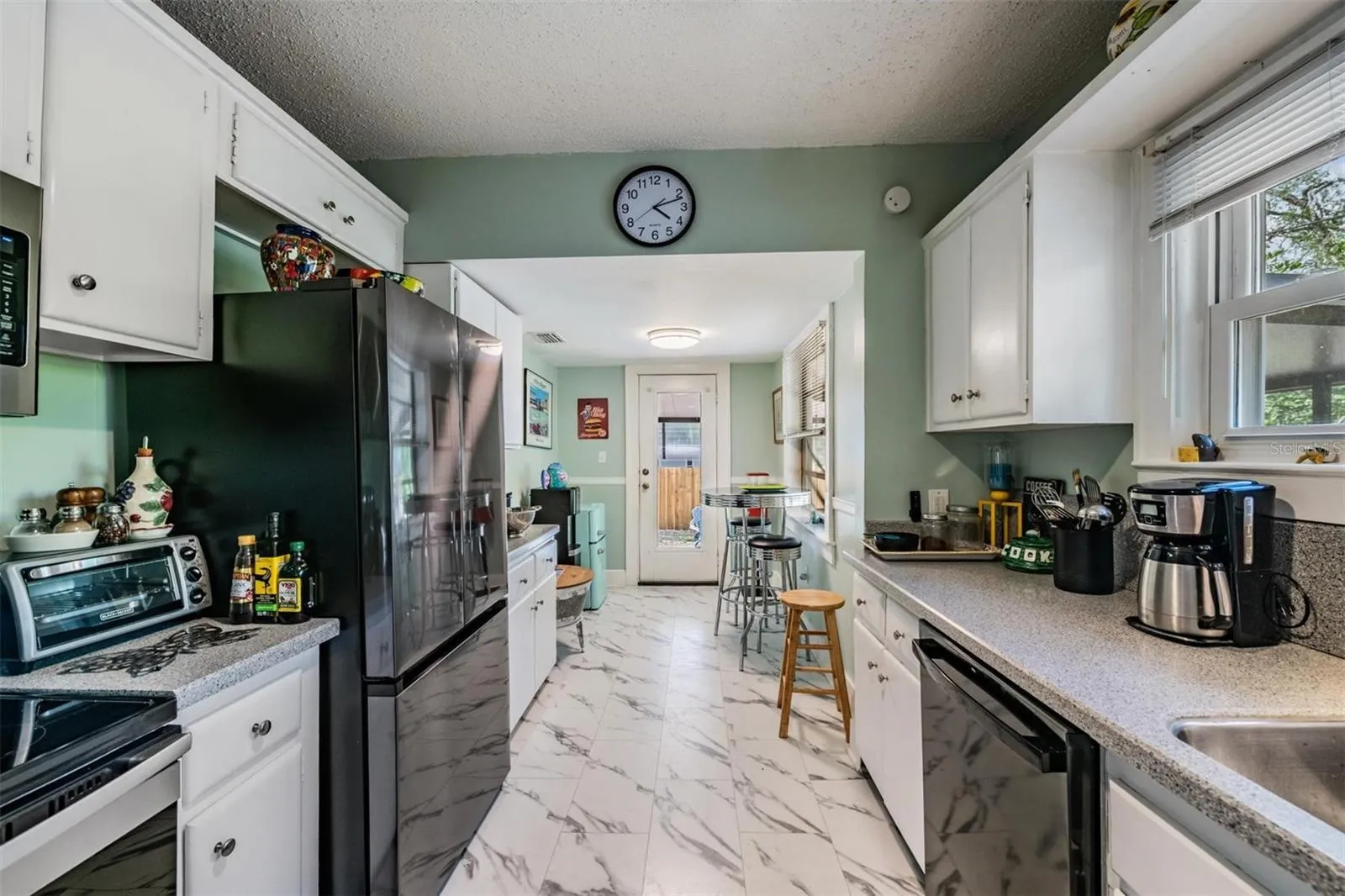 Kitchen with new appliances