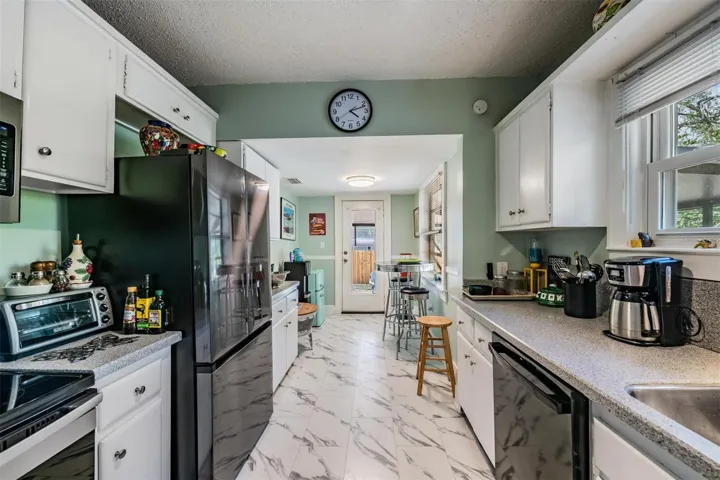Kitchen with new appliances
