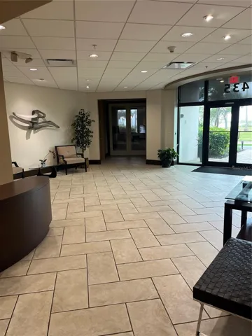Large lobby area