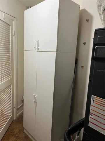 Extra storage closet