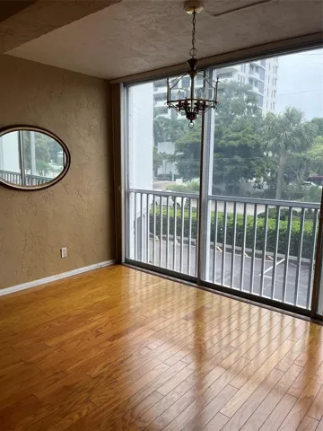 Part of enclosed lanai that expanded living space.
