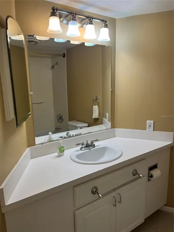 guest bathroom vanity