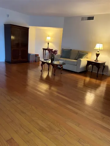 Half of living room.