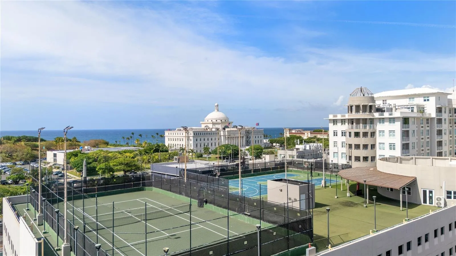 Tennis and Basketball Courts