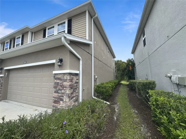 facing home, right side