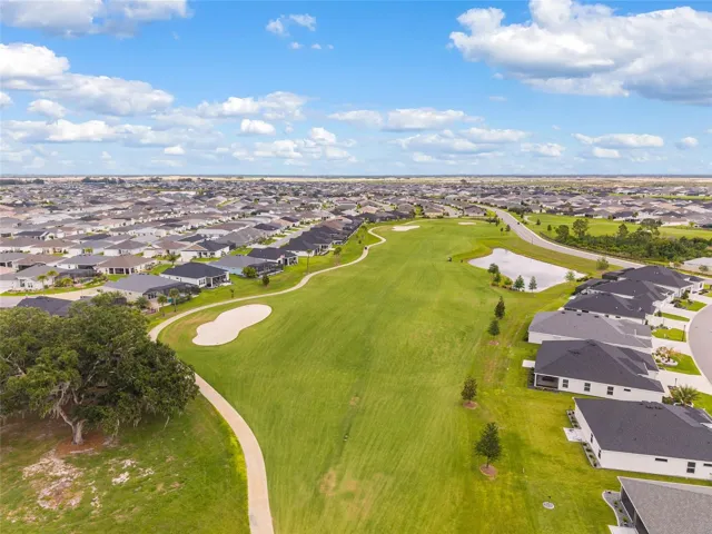View of Golf course down the street