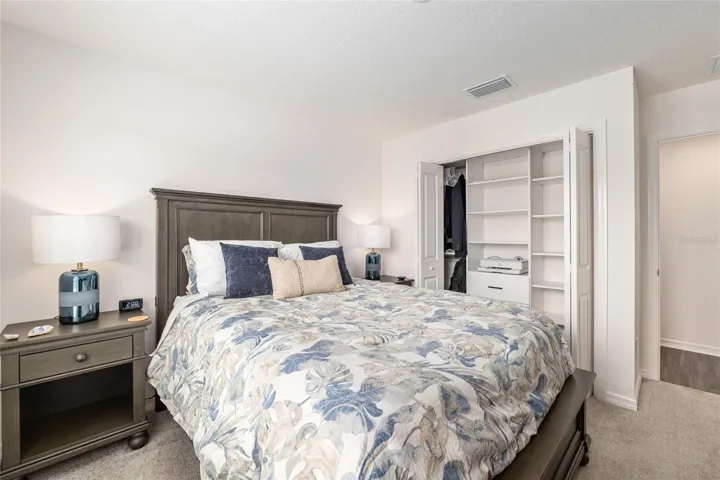 Guest bedroom at front of home