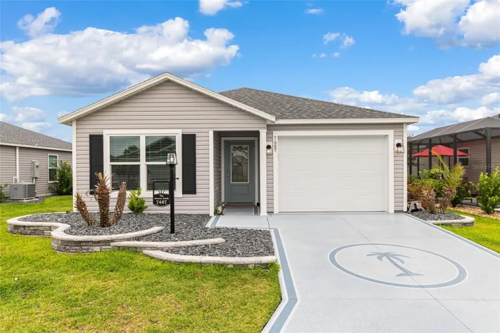 Front of home before Landscape Upgrade