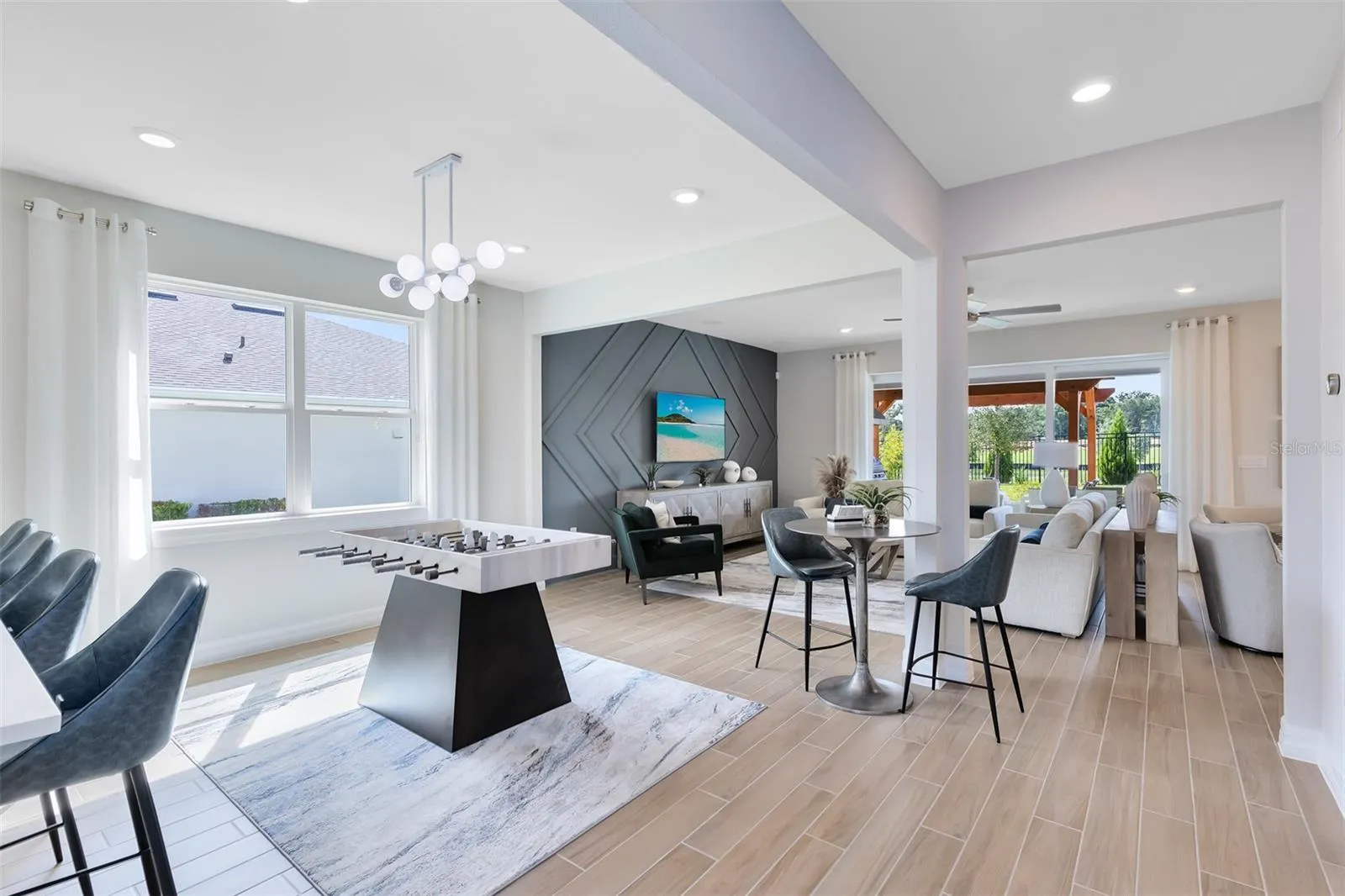 Model Home Design Only. Pictures and furnishings are for illustrative purposes only. Elevations, colors and options may vary. Furniture is for model home staging only.