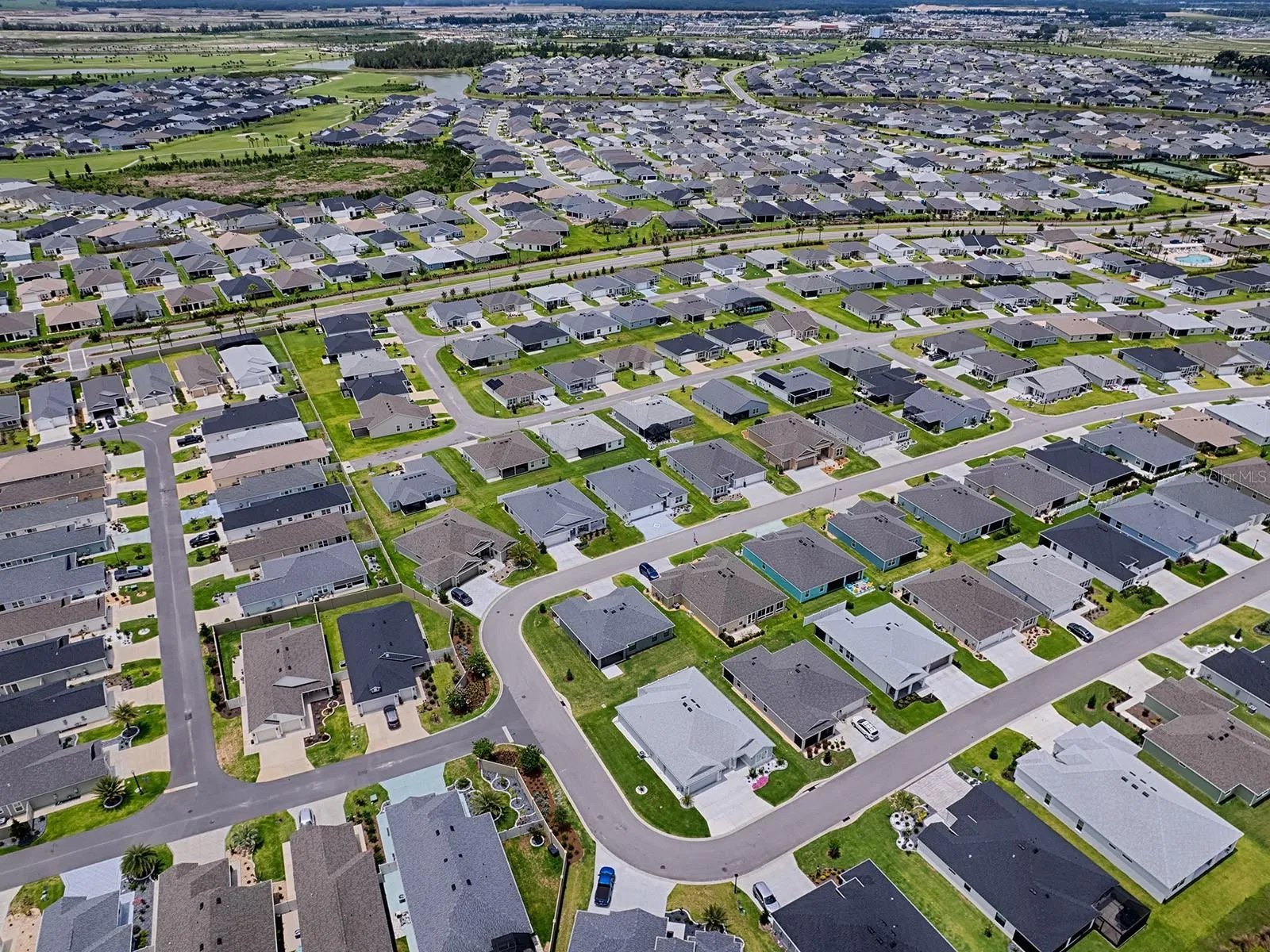 Drone View of area