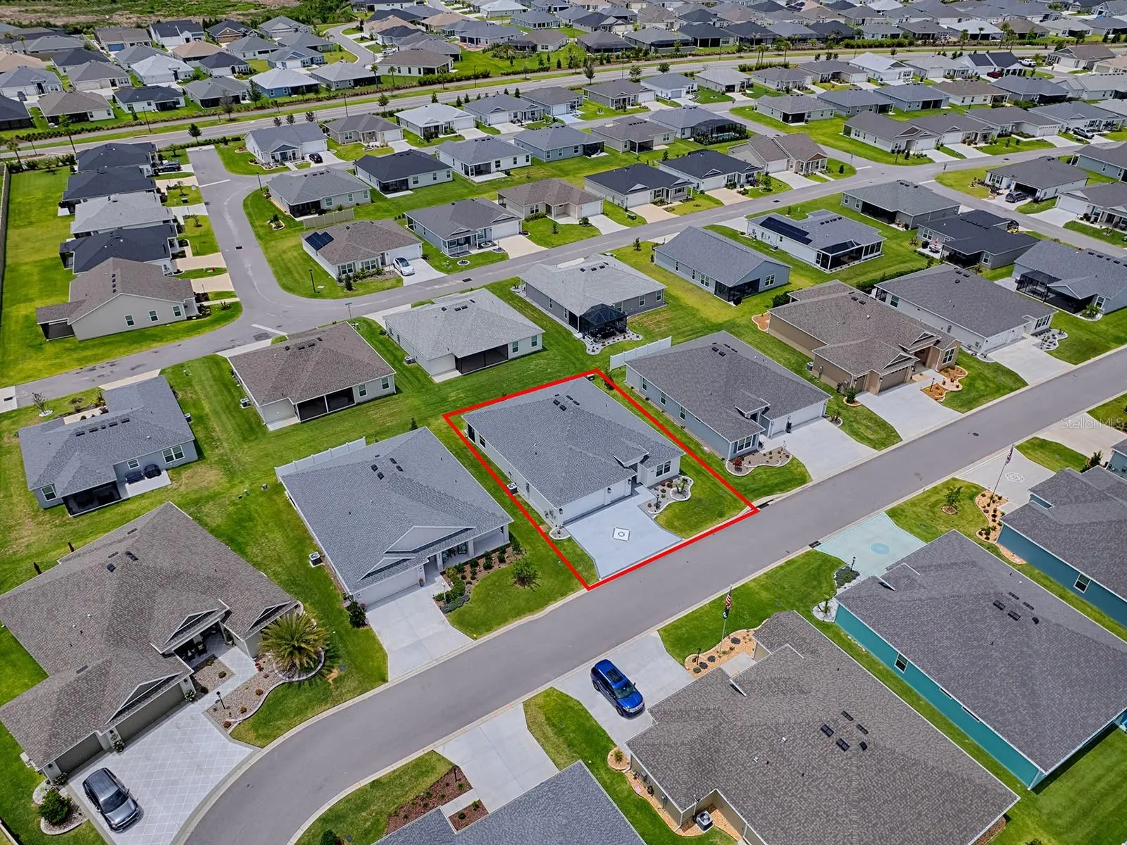 Drone View of area