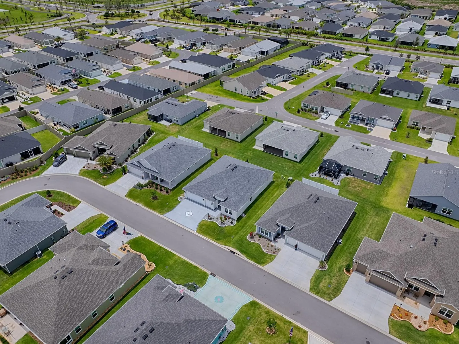Drone View of area