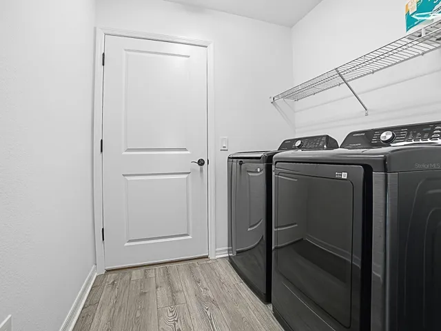 Washer Dryer room