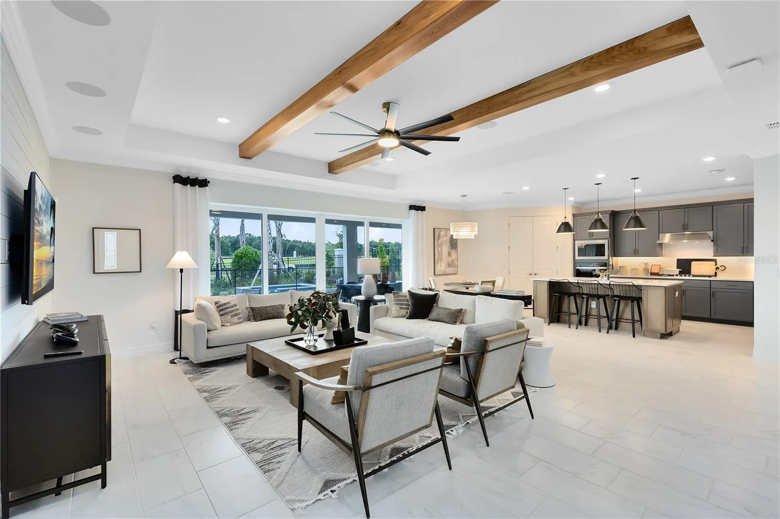 Model Home Design Only. Pictures and furnishings are for illustrative purposes only. Elevations, colors and options may vary. Furniture is for model home staging only.
