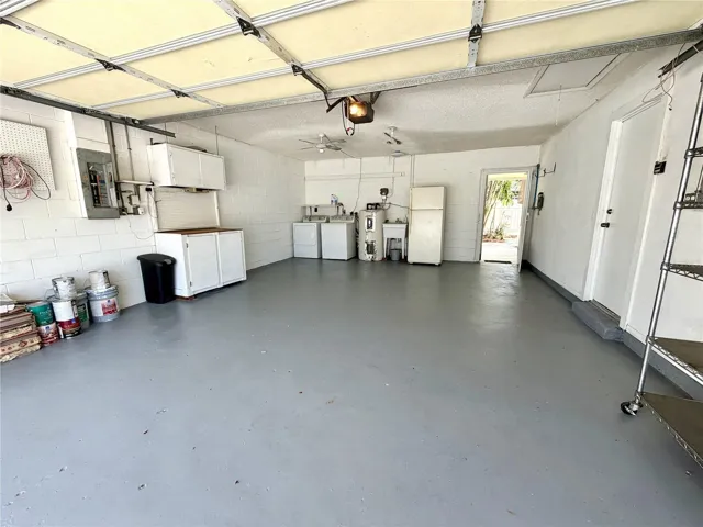 Spacious 2 Car Garage