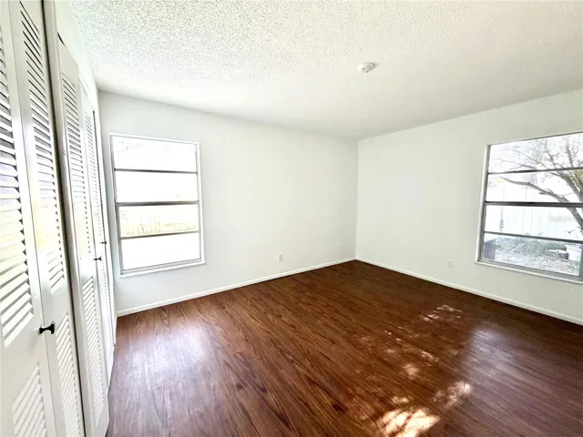 Original Master Bedroom with master bath