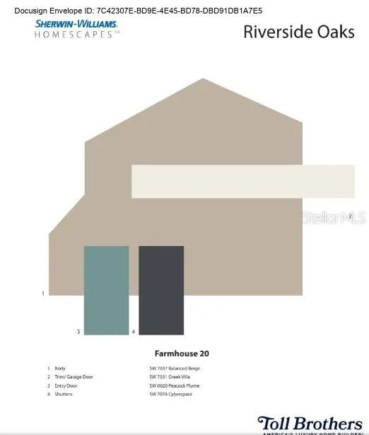 Exterior colors