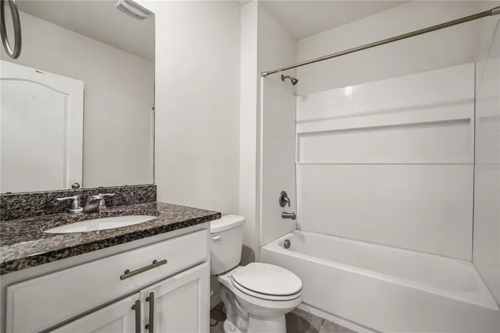 Downstairs Full bath