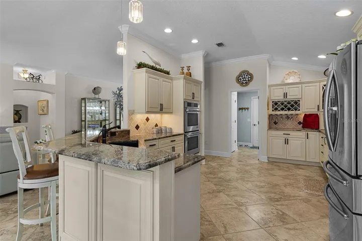 View of kitchen