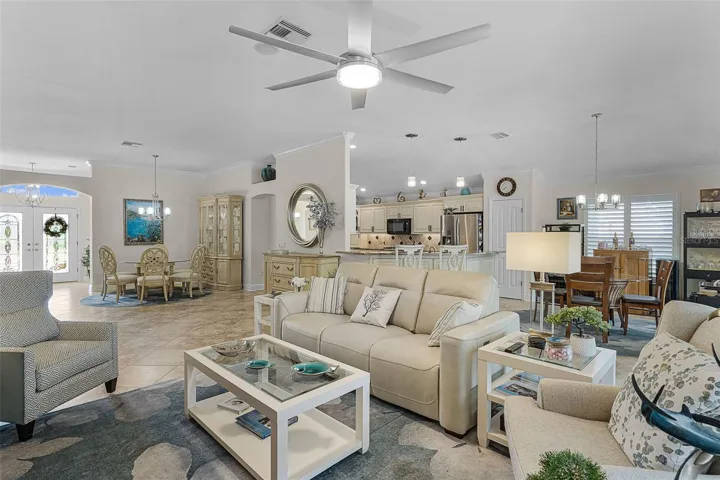Full view of main living areas