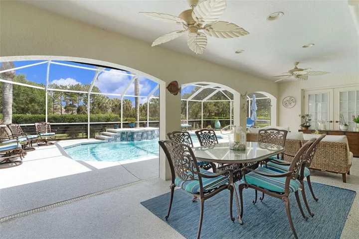 Lanai & pool
