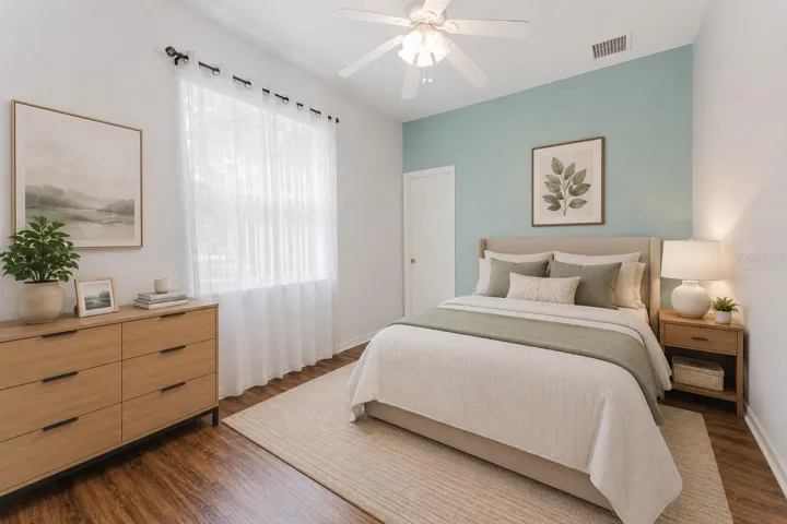Bedroom 2 - virtually staged